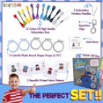 thumbnail image 2 of Kit Craftiloo para principiantes en punto de cruz con 5 superhéroes estampados, 2 of 6