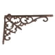 thumbnail image 2 of Soporte De Estante De Pared De Hierro Forjado Vintage 2 Piezas Soporte En Soporte De Soporte De Soporte S, 2 of 9