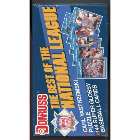 1990 donruss best of the the national league baseball factory set cards (The Best Baseball Cards)