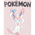 thumbnail image 3 of Sudadera con capucha Pokemon Sylveon Lilac para niñas y niños de 11 a 12 años, 3 of 7