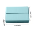 thumbnail image 3 of CaiTeLin Portable Magnetic Candy Box Compartment Storage Color Magnetic Box Compartment Folding Storage Candy Box,Vintage, 3 of 4
