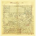 thumbnail image 2 of Unknown 15x15 Black Ornate Wood Framed with Double Matting Museum Art Print Titled - Hutchinson County Texas, 2 of 4