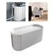 thumbnail image 5 of Caja de gestión de cables, para ocultar tiras de alimentación Cubierta de gestión de cables Caja organizadora de cables de almacenamiento de tira de Blanco Baoblaze Caja de gestión de cables, 5 of 8