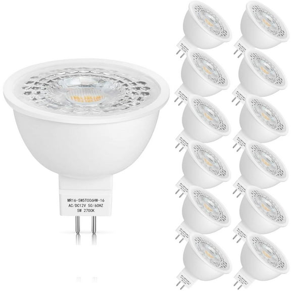 Bombilla LED Mlambert MR16 5 W 450 LM 2700 K 12 V GU5.3 no regulable