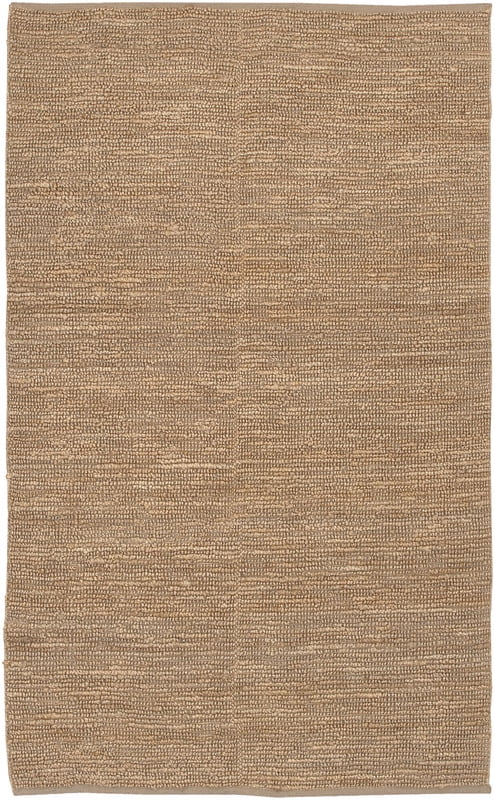 Surya Continental COT-1931 Natural Fiber Hand Woven 100% Natural Jute Dark Beige 8' Square Area Rug Surya Continental COT-1931 Natural Fiber Hand Woven 100% Natural Jute Dark Beige 8' Square Area Rug