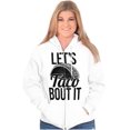 thumbnail image 3 of Lets Taco Bout It Tuesday Funny Food Zip Up Hoodie Men's Women's Brisco Brands S, 3 of 6