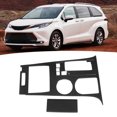 thumbnail image 4 of Center Console Gearshift Panel Cover, Wear Resistant Longer Durability Gear  Panel Decoration Trim Heat Resistant  For Car, 4 of 8