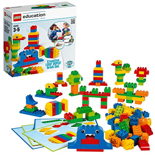 Creative Lego DUPLO Brick Set 45019 Jouet de développement de la motricité  fine pour filles et garçons à partir de 3 ans (160 pièces) 