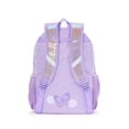 thumbnail image 5 of Schoolyard Vibes Girls' 17" Butterfly & Daisies Backpack & Stationary Set, Lavender, 5 of 14