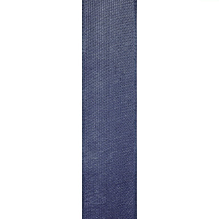 Light Blue Sheer Organza Ribbon, 7/8x100 Yards