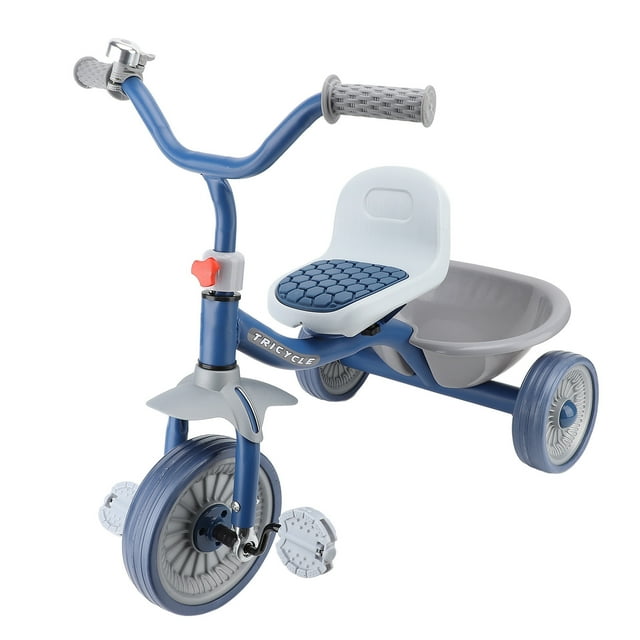 Triciclo de Tricices para Niños, Juguete de Triciclo Giratorio para Suavizar Azules para Uso Diario