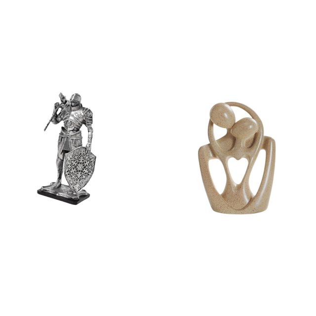 Escultura De Resina De Caballero Y Pareja Abstracta De Arte Nórdico Para Escritorio, Armario, Mesa De Oficina, Centro De Mesa, Estantería, Cafetería, Escritorio, Entrada, Decoración.