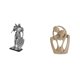 thumbnail image 1 of Figura de escritorio,Estatua de caballero,estatuilla,escultura,artesanía,decoración de escritorio,Arte coleccionable decorativo para la decoración del hogar y la oficina,Estatua, 1 of 8