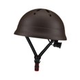 thumbnail image 4 of Colaxi Casque de Vélo pour Enfants Casque Enfant Respirant Réglable Confortable Élégant Casque de Cyclisme pour Patinage à Roulettes Extérieur Marron Foncé, 4 of 8