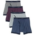 thumbnail image 2 of Fruit of the Loom Men's No Ride up Boxer Brief Multipacks, Colors May Vary (Assorted, XX-Large), 2 of 2