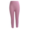 thumbnail image 2 of Breathable Cropped Sport Leggings Butt Lifting Elastic High Waisted Women LeggingsL, 2 of 5