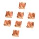 thumbnail image 1 of Disipador de calor RAM de cobre puro de 8 Uds., disipador de calor con cinta adhesiva, Pin de refrigeración para ordenador portátil, GPU, CPU, Chip VG Soledad Aletas del disipador de calor, 1 of 4