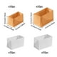 thumbnail image 2 of 50PC Silicona Reutilizable Pan Loaf Pan Liner Antiadherente y Fácil de Limpiar Baking Loaf Pan Lifters Reutilizable Silicona Pan Baking Mat 0.55 Or 1 Pounds, 2 of 6
