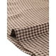 thumbnail image 5 of INSPIRAR CHIC Blusa Elegante Casual de Manga Larga con Cuello Choker y Estampado de Houndstooth en Color Marrón, 5 of 6