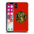 thumbnail image 1 of Head Case Designs Officially Licensed Cobra Kai Graphics Strike Logo Hard Back Case Compatible with Apple iPhone X / iPhone XS, 1 of 7