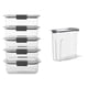 thumbnail image 1 of Recipientes Rubbermaid Brilliance para almacenar alimentos, juego de 5, 1 of 1