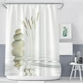 thumbnail image 4 of Advancent White Care Matters With White Creek Stones - Juego de accesorios de baño ecológicos Mutil-Usage Extra Long 72 X 96 Inch Stone Water Type2 NO2, 4 of 6