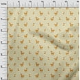 thumbnail image 3 of oneOone Polyester Spandex Light Yellow Fabric Animal Sewing Fabric By The Yard Printed Diy Clothing Sewing Supplies 56 Inch Wide, 3 of 5