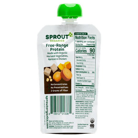 Sprout Organic Baby Food Assortment