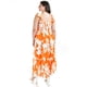 thumbnail image 3 of Vestido escote con nudo Roman Fashion /Tallas Extras, 4335 (Naranja) naranja 36, 3 of 6