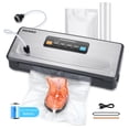thumbnail image 1 of INKBIRD Rechargeable Cordless Vacuum Sealer Machine with 20Ft Bag Storage and Cutter, 5 Food Modes with Starter Kits, Portable & Airtight Vacuum Food, 1 of 7