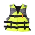 thumbnail image 2 of S SERENABLE Life Jacket Adjustable Straps Adult Life Vest for Kayaking Canoeing Boating M Green M, 2 of 9