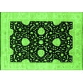 thumbnail image 1 of Ahgly Company Indoor Rectangle Oriental Green Traditional Area Rugs, 6' x 9', 1 of 4