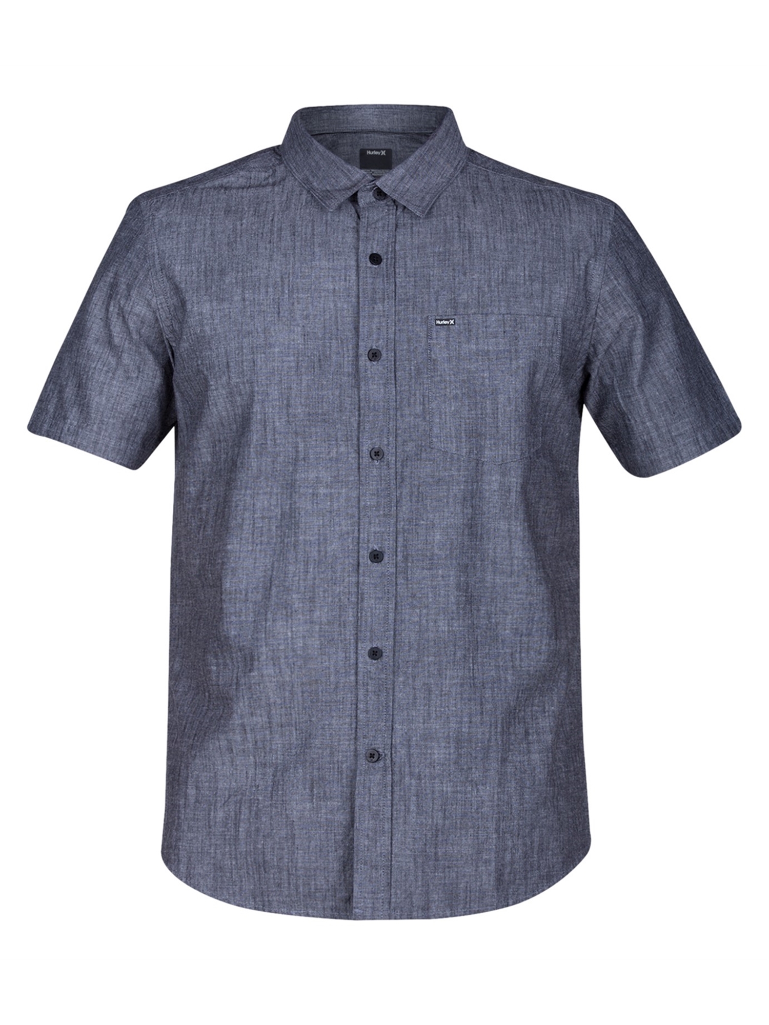 Hurley Mens SS Button Up Shirt 