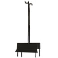 thumbnail image 1 of Rome Industry Campfire Cookware Stand 1984 For Holding Hot Pie Iron When Not In Use; Foldable; Powder Coated Black Wrought Iron; Stake Into Soil; Single, 1 of 5
