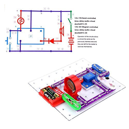 Kids Science Kit Vfeng 335 Experiment Kits Electronic Building Block Smart Elect for sale online
