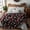 60x80in, variant on Christmas Blanket Throw Black Red Buffalo Plaid Snowflake Soft Fuzzy Plush Cozy Blankets for Sofa Bed Lounging, Ideal Christmas Gifts for Adults