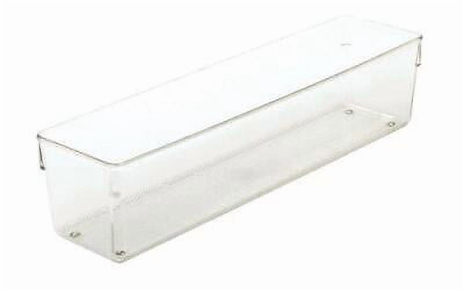 1 Pc, Idesign Linus 3 In. H X 4 In. W X 16 In. D Plastic Drawer Organizer