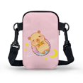 thumbnail image 2 of HELLHERO with Zipper Closed Polyester Crossbody Small Crossbody Bags Men, Women 4.33"x1.97"x7.09" Star-Moon-Bear, 2 of 7