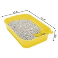 thumbnail image 4 of GreenJoy Kitty Litter Box Starter Kit - Without Lid Cat Litter Pan, Mat, Scoop and Bowl for Kitten, 4 of 6