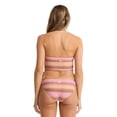 thumbnail image 5 of Roxy Salty Spirit Bandeau Adjustable Crop Top & Hipster Full Set - Size L - Color: Multi, 5 of 5
