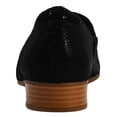 thumbnail image 3 of Mocasín Juliet Palm para Mujer Clarks Negro Slip-On, 3 of 7