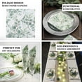 thumbnail image 4 of Efavormart Green Foliage Eucalyptus Leaves Design Paper Napkins, Soft 2-Ply Boho Wedding Cocktail Beverage Napkins | 18 GSM- 20 PCS, 4 of 11