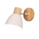 thumbnail image 2 of Aplique LED, lámpara decorativa de fondo, personalizable, moderna, para dormitorio, sala de estar, ajustable, de metal, base de madera, luz cálida, para oficina, 2 niveles,Wsvlmg, 2 of 8