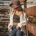 thumbnail image 3 of SUOSDEY Men Western Leather Belts for Women,Cowboy Cowgirl Embossed Belts for Jeans Christmas Gifts, 3 of 7