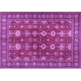 thumbnail image 1 of Ahgly Company Indoor Rectangle Persian Purple Traditional Area Rugs, 5' x 7', 1 of 4