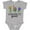 AC-Heather Grey, variant on Inktastic Kindness Grows Wildflowers Boys or Girls Baby Bodysuit