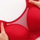 thumbnail image 2 of Gibobby Sujetador de talla para mujer Sujetador de busto completo Sujetador de encaje sexy Sujetador push up Sujetador de copa delgada(Rojo,XXL), 2 of 5