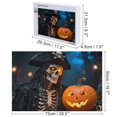 thumbnail image 4 of Pirate Skeleton Pumpkin Puzzle 500 Pieces, Halloween-Themed Jigsaw for Adults, Spooky Detailed Decor Artwork, Challenging Indoor Game, Family Fun, 20.5x15 in, 4 of 7