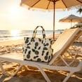 thumbnail image 6 of YiJuHui Waterproof Oversized Beach Tote Bag for Women with Zipper Pockets, Large Canvas Tote for Travel, Pool, Gym, Shopping and Vacation, Sandproof Carryall Bag, 6 of 6