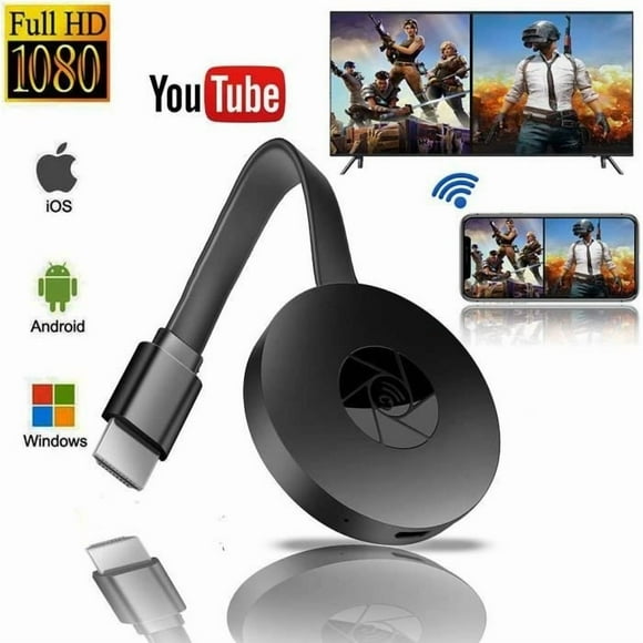TV Digital HDMI Media Streamer Video for Google Chromecast 2 Black